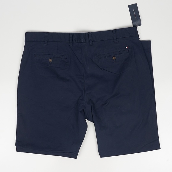 Tommy Hilfiger Tailored Fit Flat Front Chino Pants - Picture 6 of 9